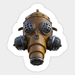 Steampunk mask Sticker
